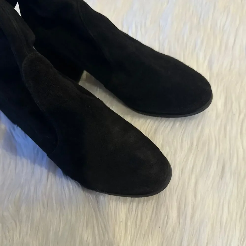 Stuart Weitzman Tieland Over The Knee High Boots Suede Block Heel Thigh High - Picture 12 of 16